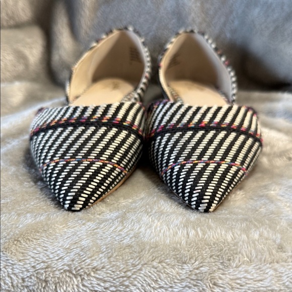 Seychelles Anthropologie Black and White Plaid Flats - Picture 5 of 9